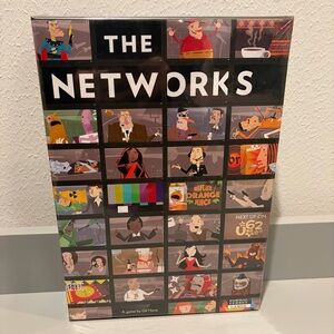 The Networks Board Game 2018 Formal Ferret Games Factory Sealed New In Box